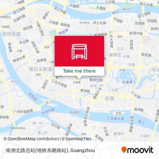 南洲北路总站(地铁东晓南站) map
