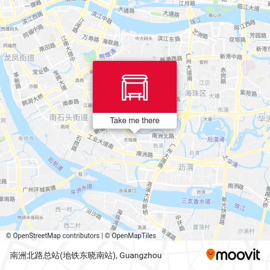 南洲北路总站(地铁东晓南站) map
