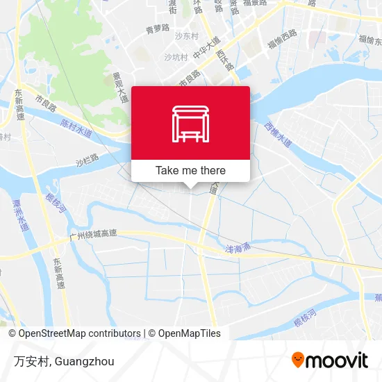万安村 map
