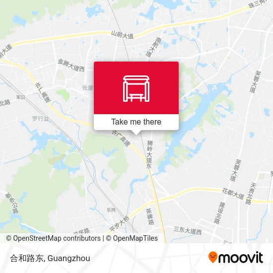 合和路东 map