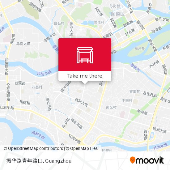 振华路青年路口 map