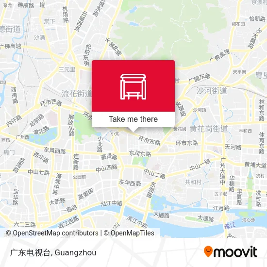 广东电视台 map