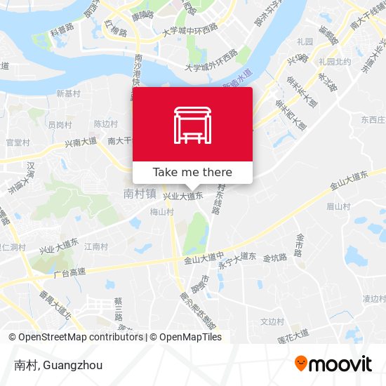 南村 map