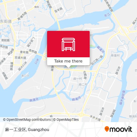 麻一工业区 map