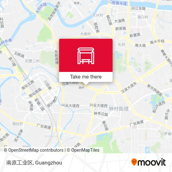 南原工业区 map