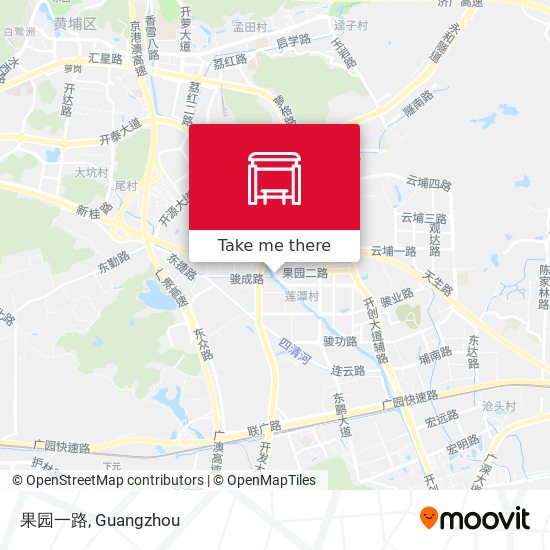 果园一路 map