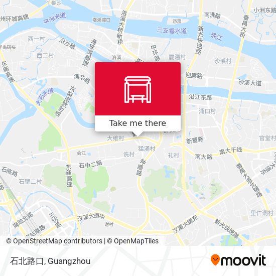 石北路口 map