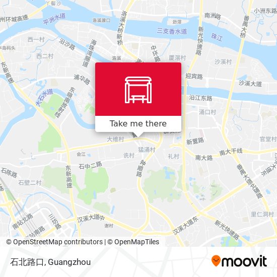 石北路口 map