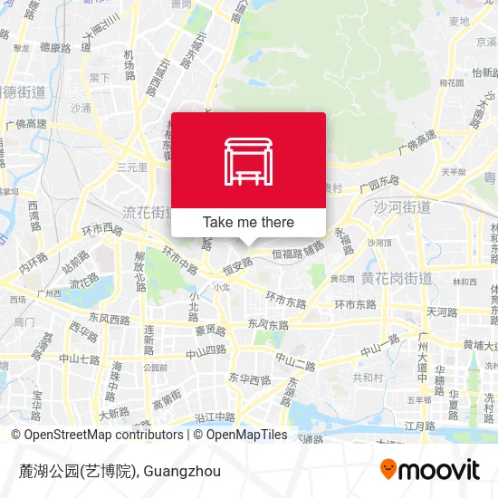 麓湖公园(艺博院) map