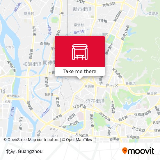 北站 map