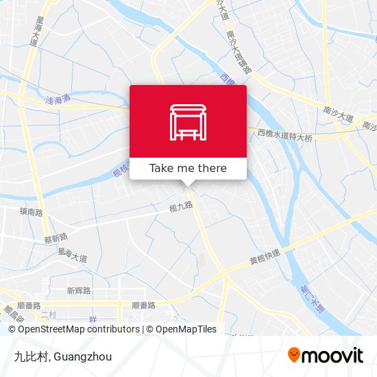 九比村 map