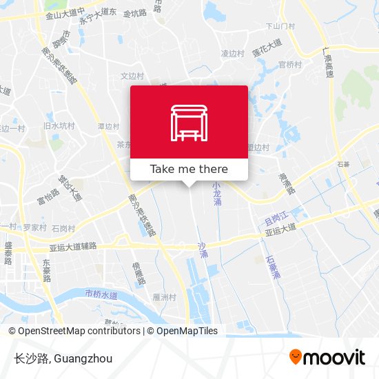 长沙路 map