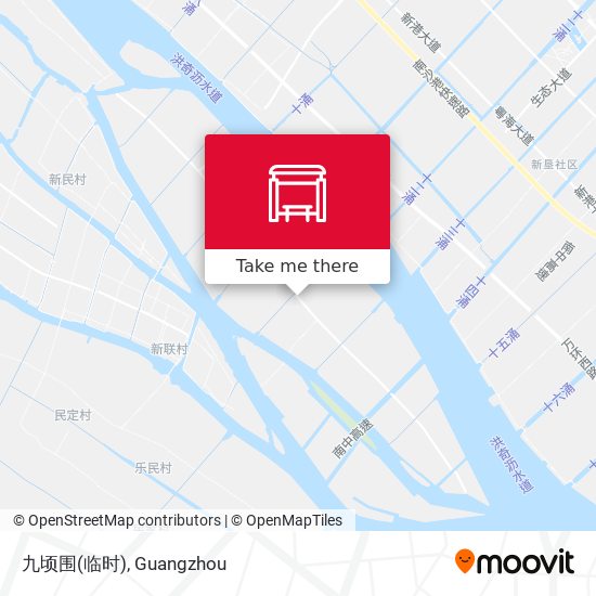 九顷围(临时) map