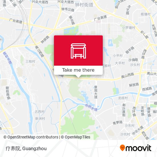 疗养院 map