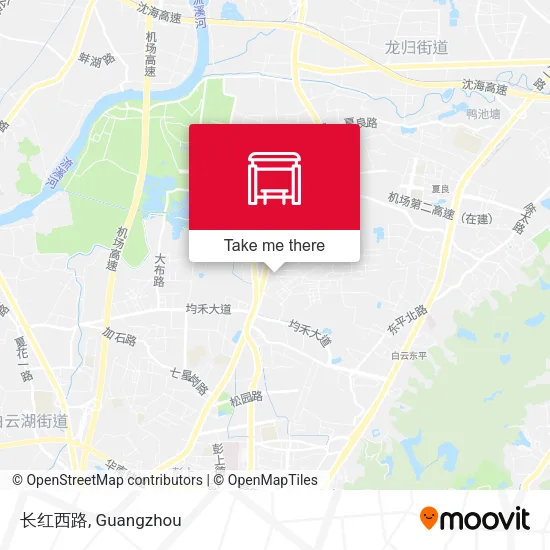长红西路 map