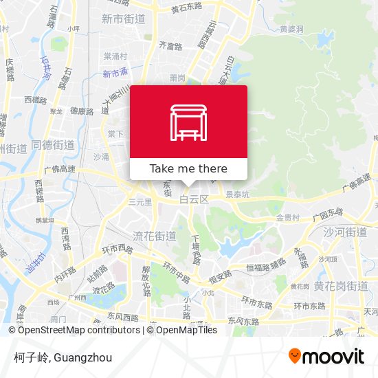柯子岭 map