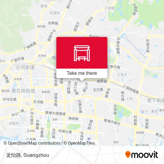 龙怡路 map