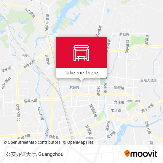 公安办证大厅 map