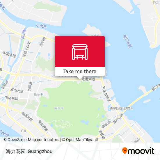 海力花园 map