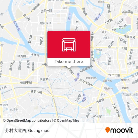 芳村大道西 map