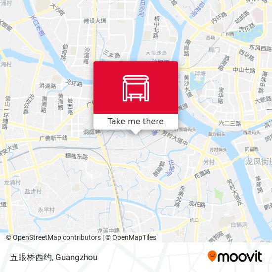 五眼桥西约 map