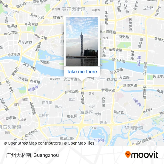 广州大桥南 map