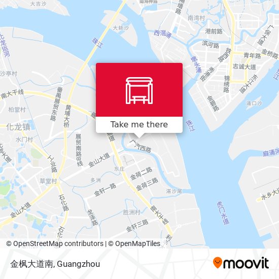 金枫大道南 map
