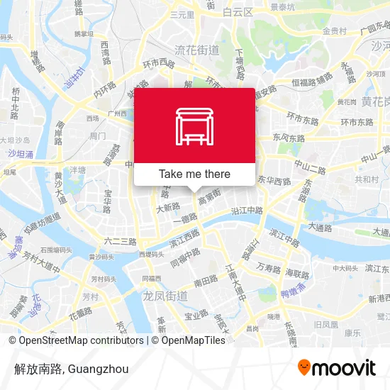 解放南路 map
