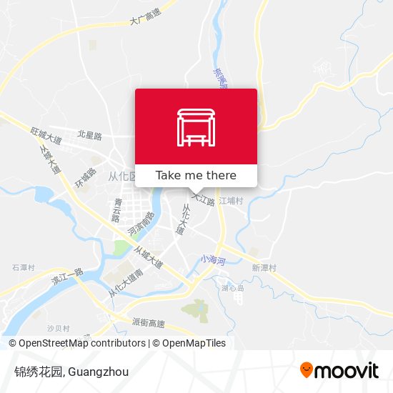 锦绣花园 map