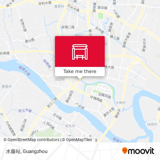 水藤站 map