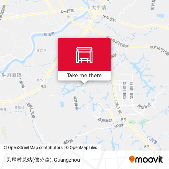 凤尾村总站(佛公路) map
