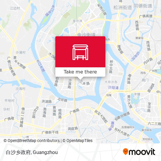 白沙乡政府 map