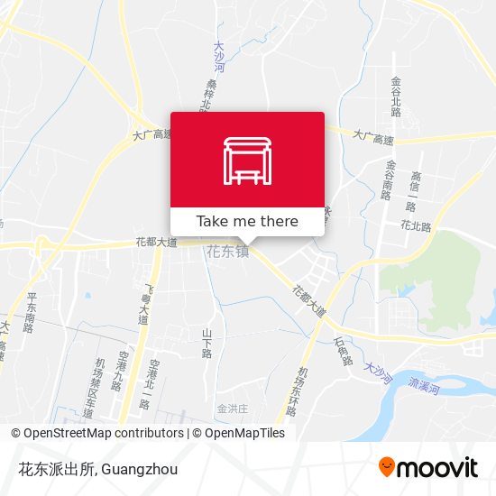 花东派出所 map