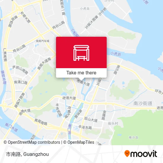 市南路 map