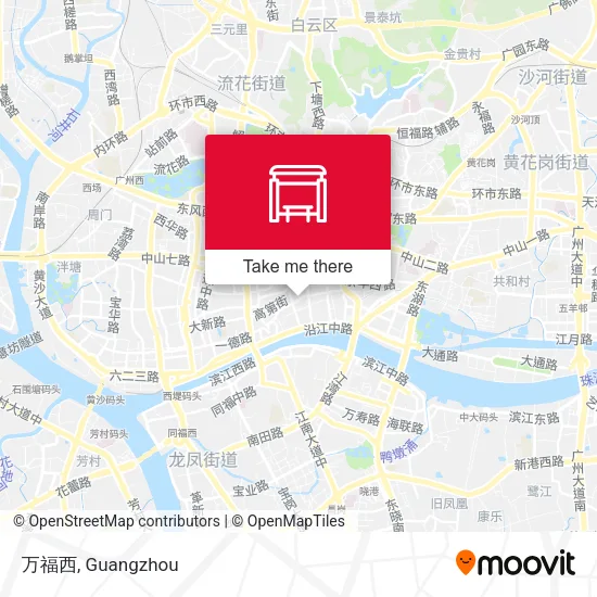 万福西 map