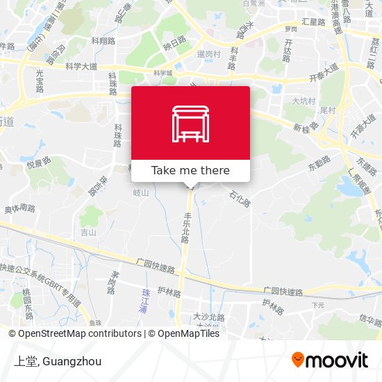 上堂 map