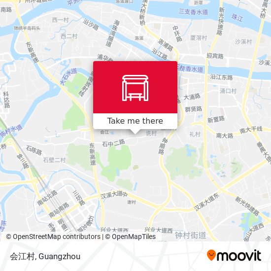 会江村 map