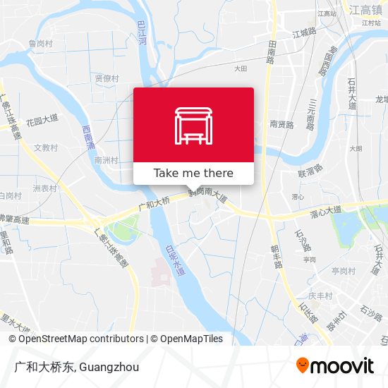 广和大桥东 map