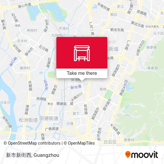 新市新街西 map