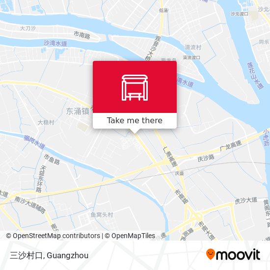 三沙村口 map