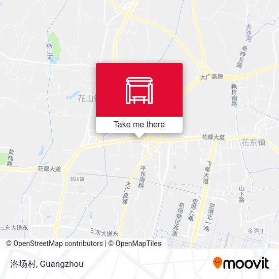 洛场村 map