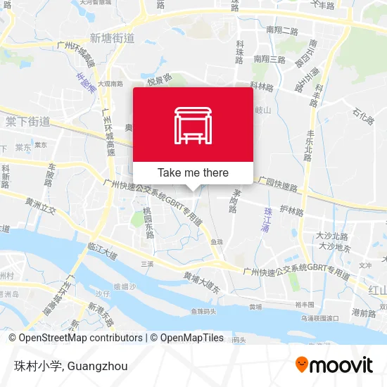 珠村小学 map