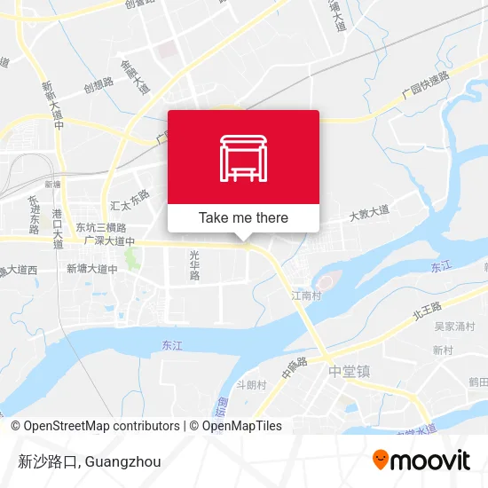 新沙路口 map