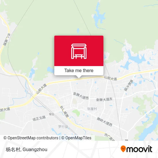 杨名村 map