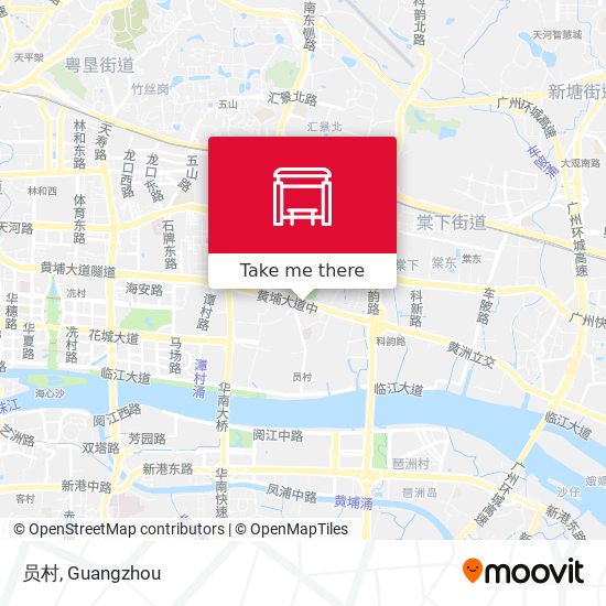 员村 map