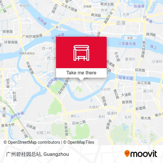 广州碧桂园总站 map