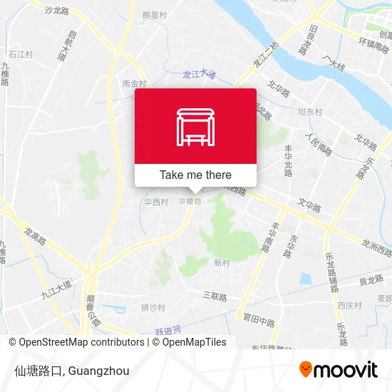 仙塘路口 map