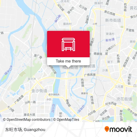 东旺市场 map
