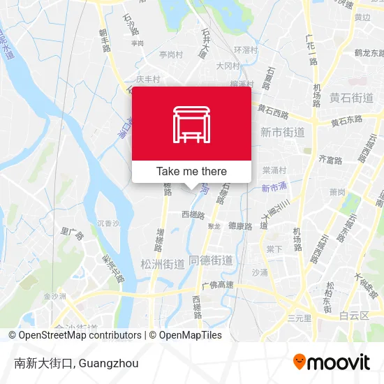 南新大街口 map
