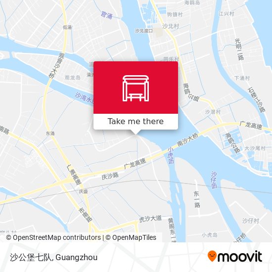 沙公堡七队 map